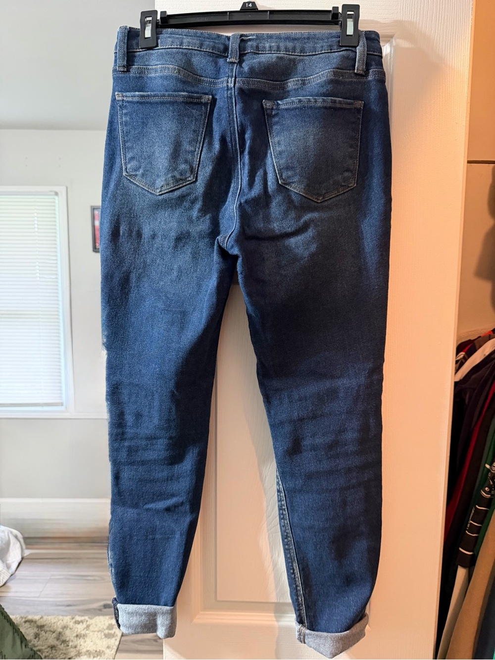 Vanilla Star Women’s Dark Blue Slim Jeans - Picture 2 of 3